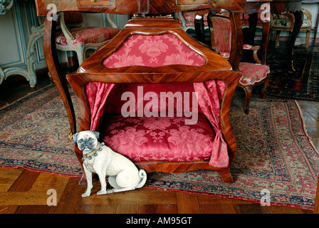 Francia, Calvados, Chateau de Vandeuvre, kennel Foto Stock