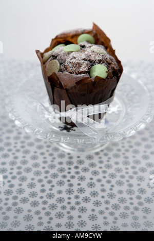 Lusso muffin al cioccolato Foto Stock
