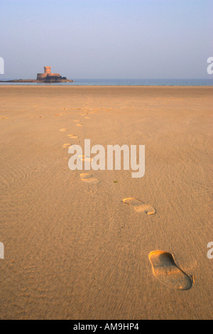 Mare Fort St Ouen s Bay, Jersey Foto Stock