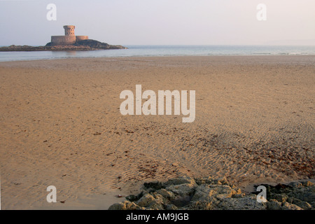 Mare Fort St Ouen s Bay, Jersey Foto Stock