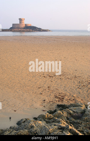 Mare Fort St Ouen s Bay, Jersey Foto Stock