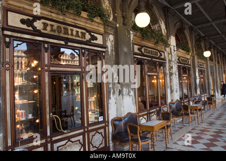 Florian,San Marco,bar,Venezia, Italia Foto Stock