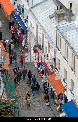 Area di Montmartre di Parigi Francia Foto Stock