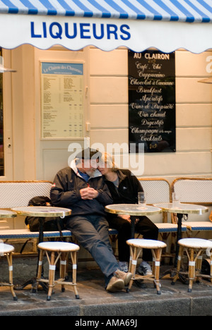 Area di Montmartre di Parigi Francia Foto Stock