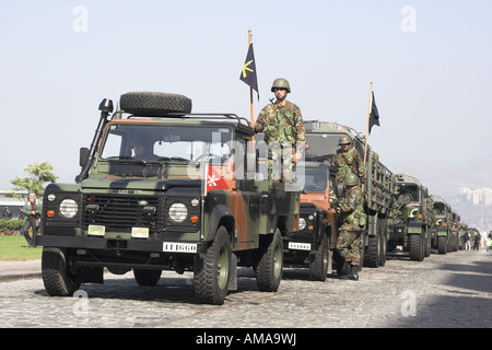 Soldati turchi alla celebrazione del 84° anniversario della costituzione della Repubblica turca 29 10 2007 Izmir, Turchia Foto Stock