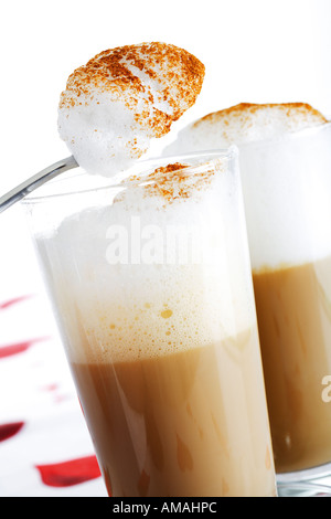 Latte Macchiato Foto Stock