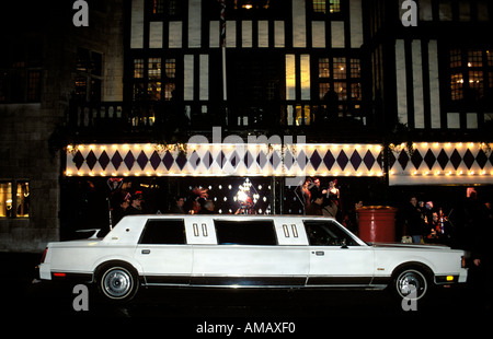 Londra limousine allungata in Soho Foto Stock