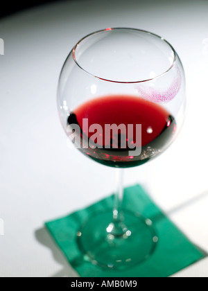 Vetro di vino Foto Stock