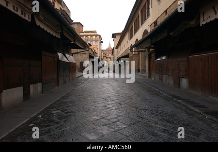 Ponte Vecchio Firenze Italia Foto Stock