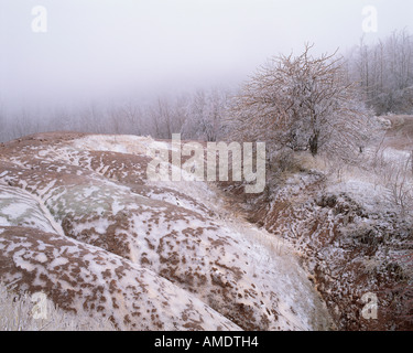 Cheltenham Badlands Ontario, Canada Foto Stock