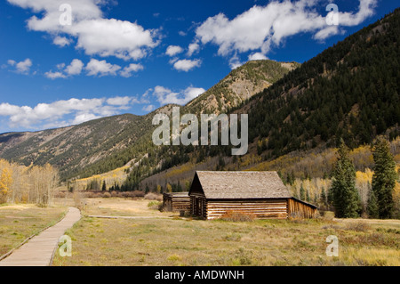 Ashcroft città fantasma Pitkin County Colorado Foto Stock