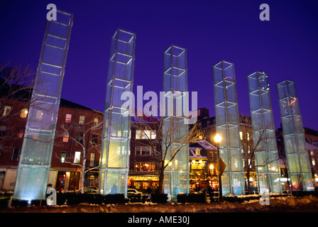 Il Memoriale dell'Olocausto in Boston Foto Stock