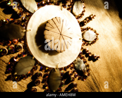 Decorate borsa della donna Foto Stock