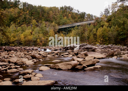 Ocoee River in inizio di caduta Foto Stock