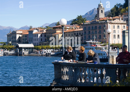 Classe d'arte a Bellagio sul Lago di Como Italia Foto Stock