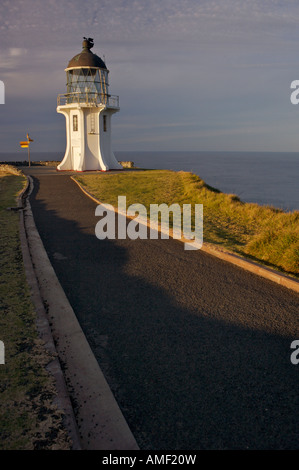 Cape Reinga e Cape Reinga Lighthouse, Northland e North Island, Nuova Zelanda. Foto Stock