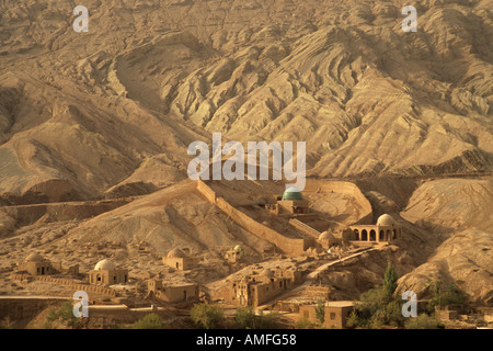 Cina provincia dello Xinjiang Turpan Tuyugou village Foto Stock