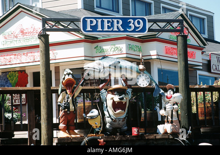 Pier 39, San Francisco, California, Stati Uniti d'America Foto Stock