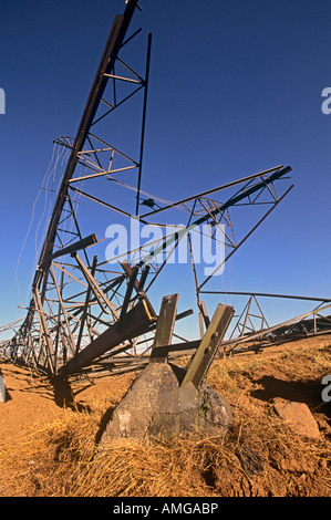 Il rinnovamento del pilone Stokesley North Yorkshire England Regno Unito Foto Stock