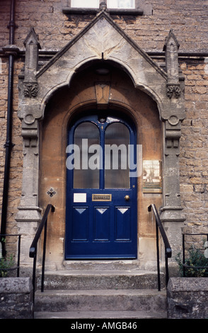 Il Blue Door Frome, Somerset, Inghilterra, Regno Unito Foto Stock