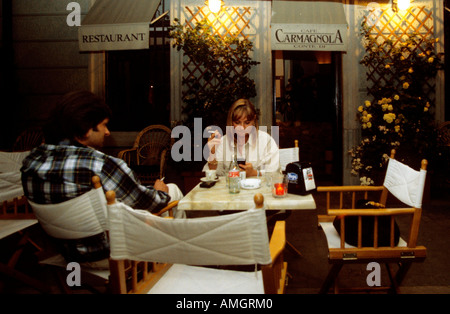 Italien, Veneto, Julisch Veneto, Friuli, Udine, Ristorante Foto Stock