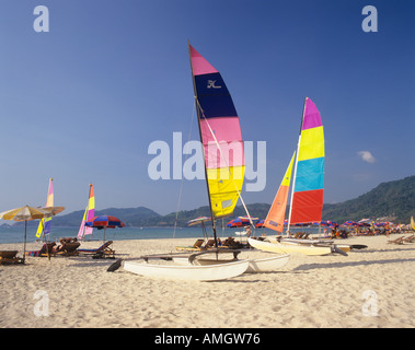 Patong Beach sull'Isola di Phuket Thailandia Foto Stock