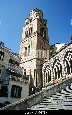 Cattedrale di Amalfi, Duomo di Sant Andrea, Amalfi Costiera Amalfitana, Campania, Italia Foto Stock