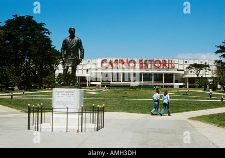 Casino Estoril, Estoril, vicino a Lisbona e Cascais, Portogallo Foto Stock