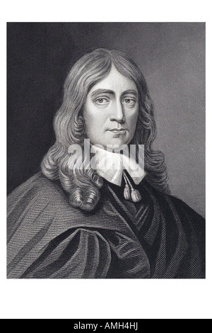 JOHN MILTON poeta inglese 1608 1974 prosa polemista, funzionario Commonwealth of England poema Paradise Lost treatise cond Foto Stock