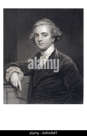 SIR WILLIAM JONES 1746 1794 British giurista filologo studiato antica India proposizione esistenza rapporti indo europeo la Foto Stock