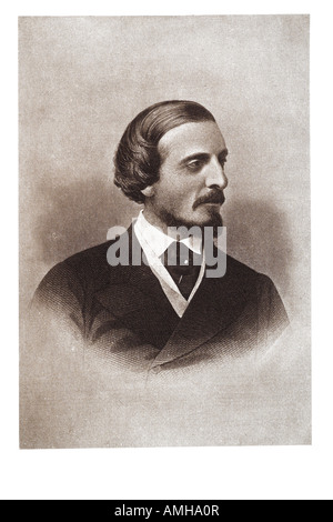 Frederick Temple Hamilton Blackwood primo marchese Dufferin Ava, 1826 1902) pubblico britannico servo membro prominente vittoriana di soci Foto Stock