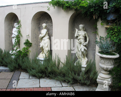 Giardino mediterraneo a 2004 Malvern Autunno Mostra Foto Stock