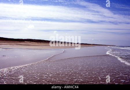 Spiaggia di bretignolles sur mer guardando verso brem numero 2394 Foto Stock