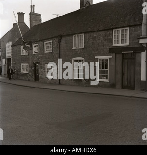 White Hart Public House a Sherborne Dorset nel 1974 6x6neg n. 0148 Foto Stock