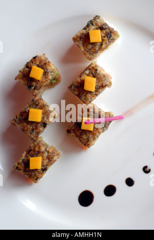 Piatto sushi Foto Stock