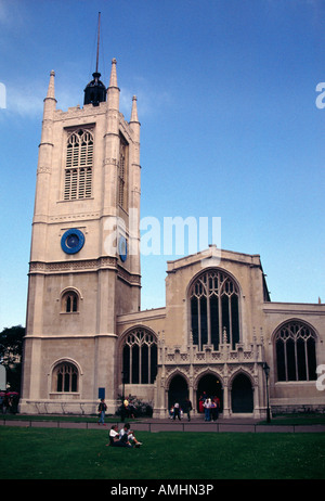 Londra Inghilterra St Margarets Chiesa accanto a Westminster Abbey la chiesa del Parlamento Foto Stock