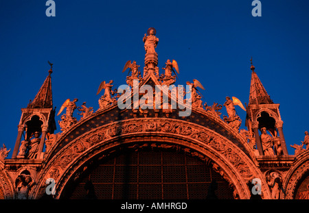 Venedig, Stadtteil San Marco, Piazza San Marco, Markuskirche, Basilica di San Marco Foto Stock