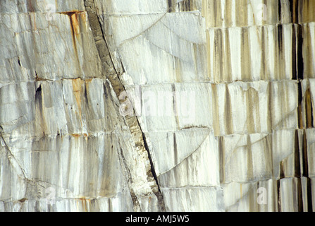 Cava di granito in barre VT il mondo s più grande monumento quarry Foto Stock