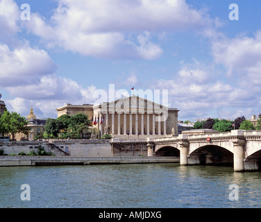 Francia Paris il Parlamento Foto Stock