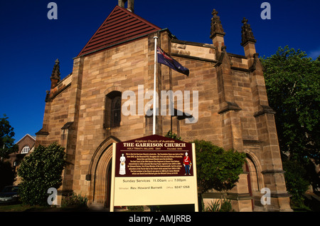 Sydney NSW Australia Le Rocce Garrison Chiesa Anglicana - Foto Stock