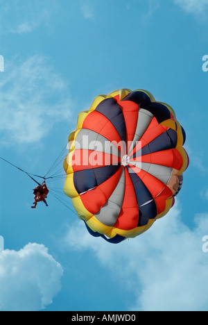 Sunny beach parasail Bulgaria Repubblica Popolare Narodna Republika Bulgariya Penisola Balcanica sud est europa Foto Stock