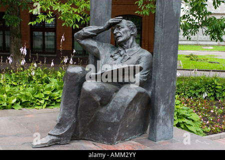 Monumento di Marc Chagall , Vitebsk , Bielorussia. Foto Stock