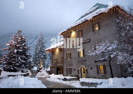 Centro di Montagna Chamonix Foto Stock