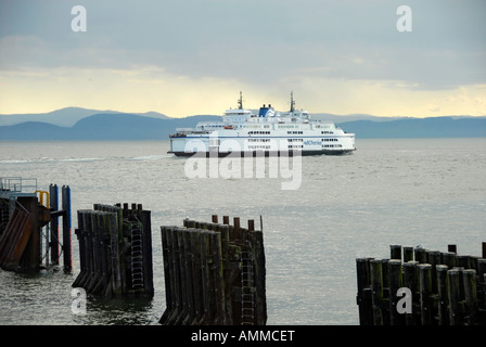 BC Ferry traghetti tra Victoria e Tsawwassen Vancouver British Columbia BC Canada Trasporti Trasporti Viaggi Vacanza Foto Stock