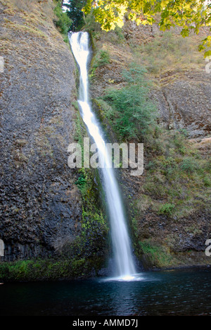 Multnomah Falls Columbia River Gorge Scenic Oregon OR US United States Foto Stock