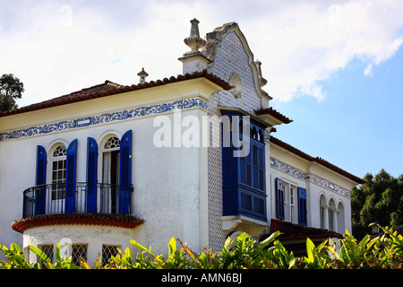 Antica città imperiale di petropolis in stato di Rio de Janeiro in Brasile Foto Stock