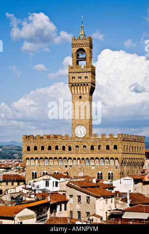 Palazzo Vecchio, Firenze, Italia Foto Stock