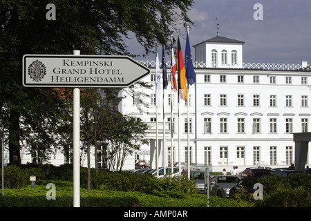 Il Kempinski Grand Hotel di Heiligendamm, Germania Foto Stock