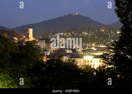 Il centro storico di Baden-Baden, Germania Foto Stock