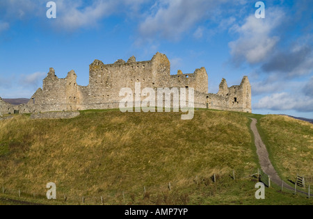 dh Ruthven Barracks KINGUSSIE INVERNESSSHIRE Garrison caserma Jacobita ribellione era rovine castello rovina scozia Foto Stock